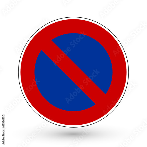Verkehrszeichen - Eingeschränktes Halteverbot