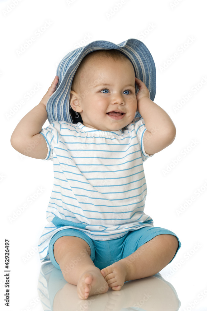 Sweet baby with hat - Süßes Baby mit Hut Sweet baby with hat - Süßes Baby mit Hut