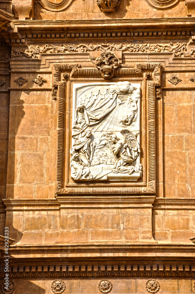 Guadix Cathedral, Relief of the Incarnation, Granada, Spain