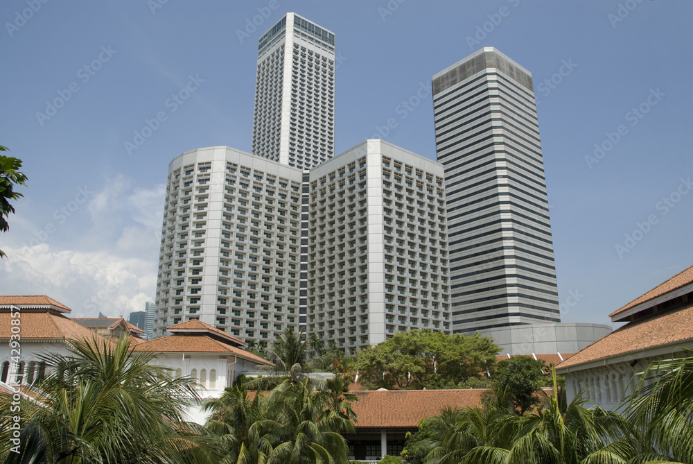 Singapur Skyscrapers Singapur Skyscrapers