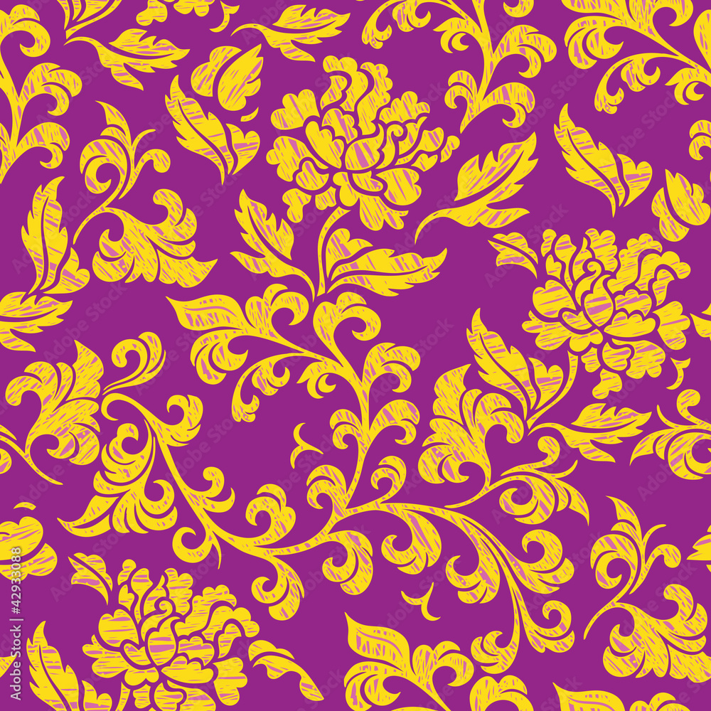 Seamless pattern with flowers Seamless pattern with flowers