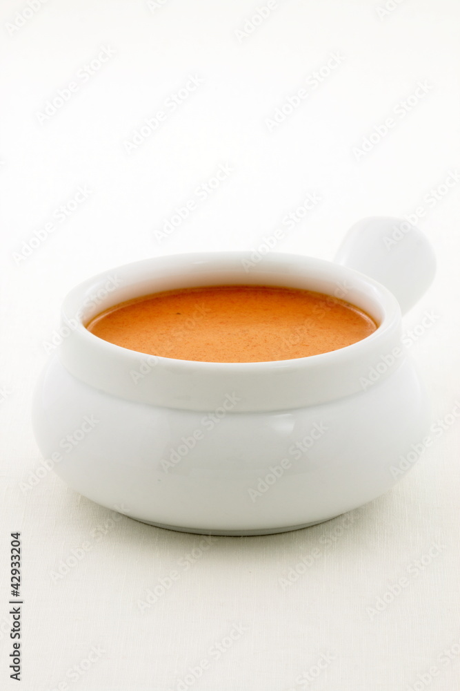 delicious french lobster bisque