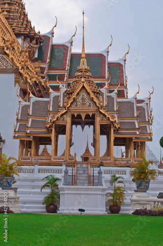 The Royal Grand Palace in Phra Kaew Temple, Bangkok Thailand, 