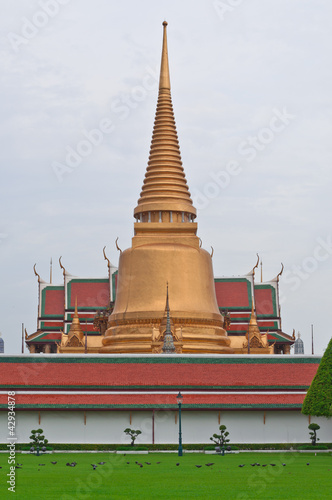 Wat Phra Kaew, Temple of the Emerald Buddha, Bangkok, Thailand, 