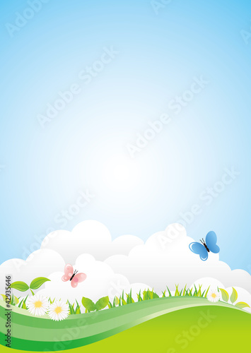 summer spring background