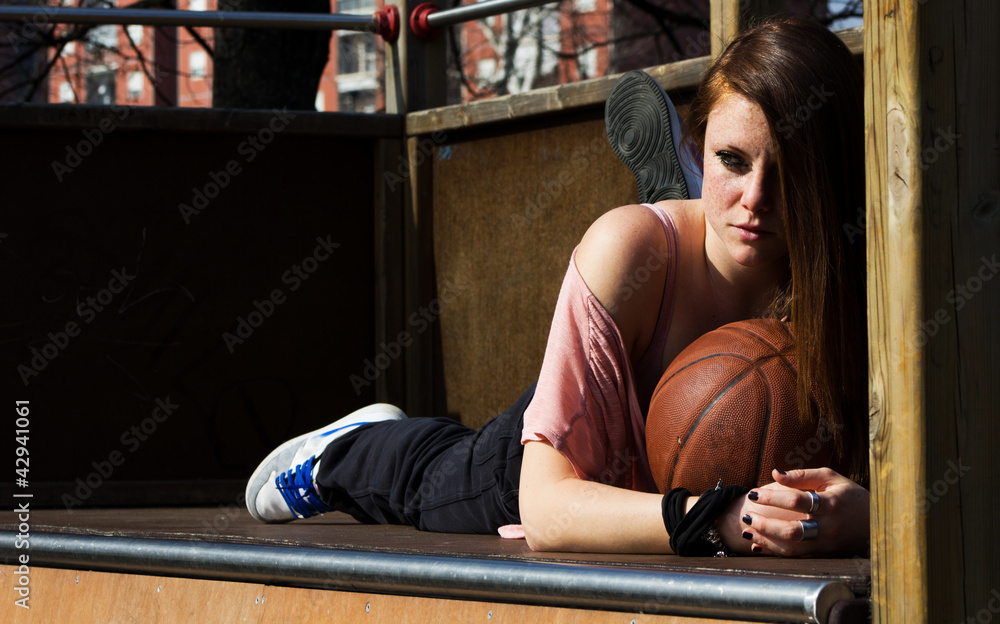 Basketball girl