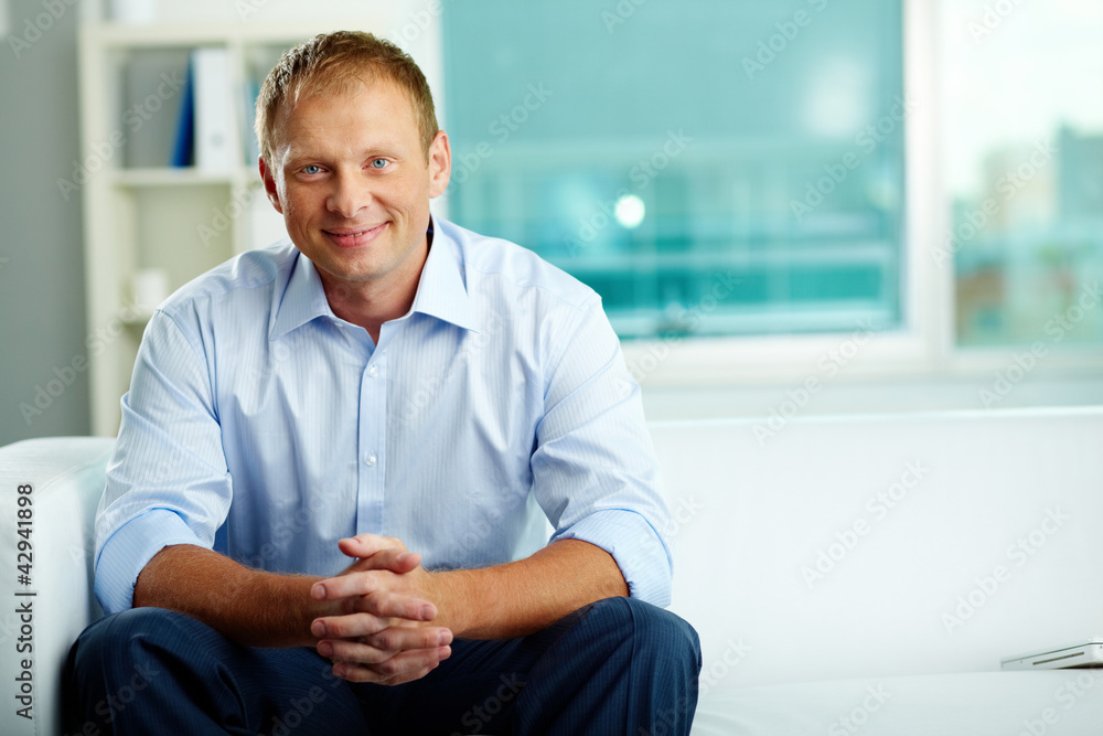 Naklejka premium Office worker