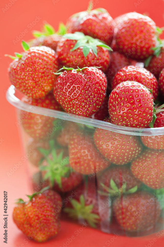 fresh ripe strawberries closeup. food background . fresh ripe strawberries closeup. food background .