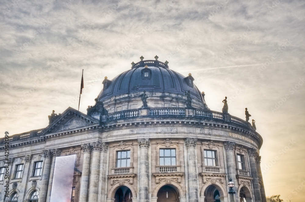Obraz premium Bode Museum located on Berlin, Germany
