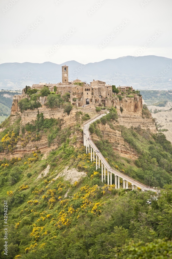 Fototapeta premium Civita di Bagnoregio, il borgo morente