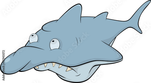 Shark. Cartoon