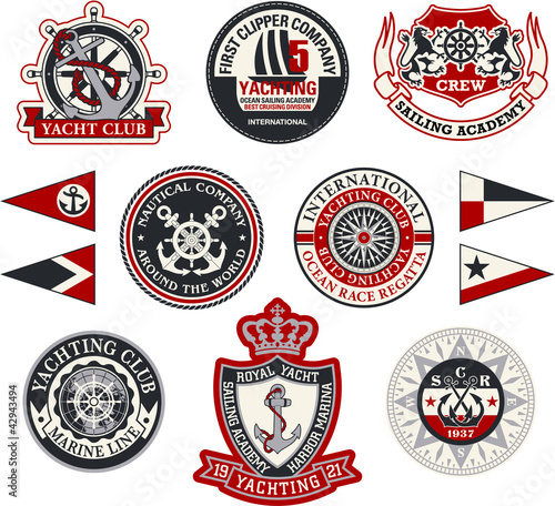 Yachting badges