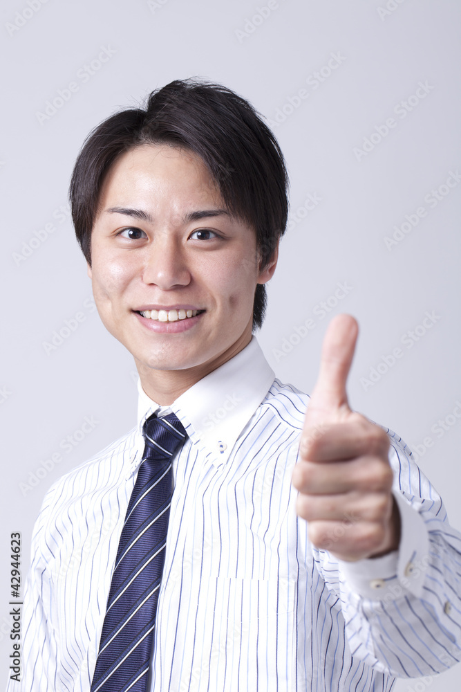 若いビジネスマン、成功