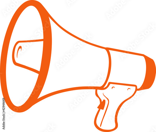 Fototapeta megaphone