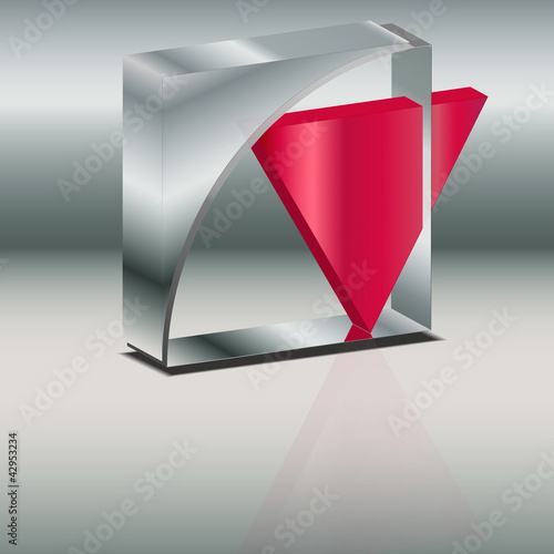 Kurvenquadrat Durchbruch Dreieck