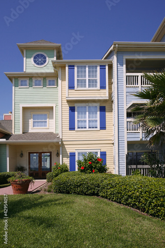 Colorful apartments (condo) © GalinaSt