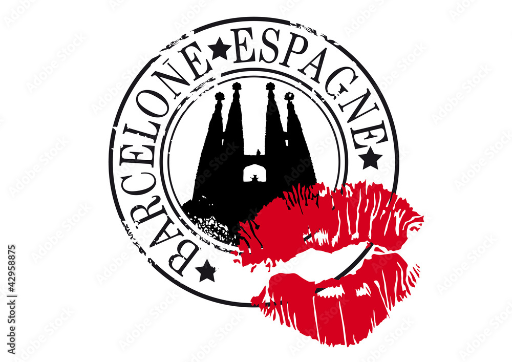 Fototapeta premium BACELONE_KISS