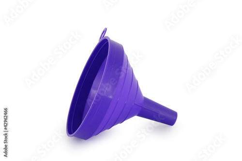 Plastic funnel