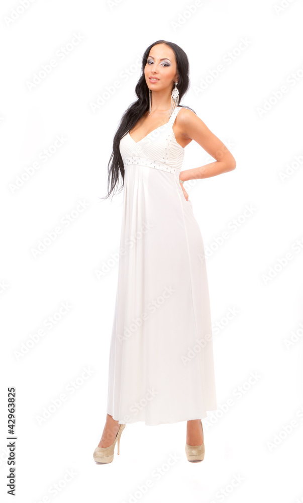 Beautiful long-haired brunette Beautiful long-haired brunette