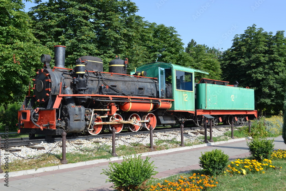 Naklejka premium Old train