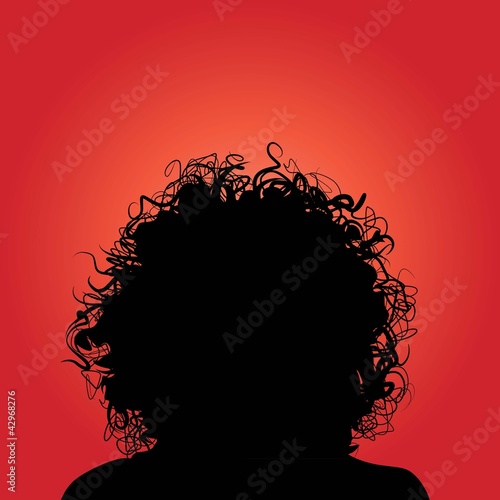 Curly hair