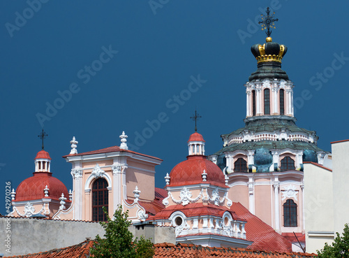 The Saint Casimir Church in capital of Lithuania, Vilnius photo