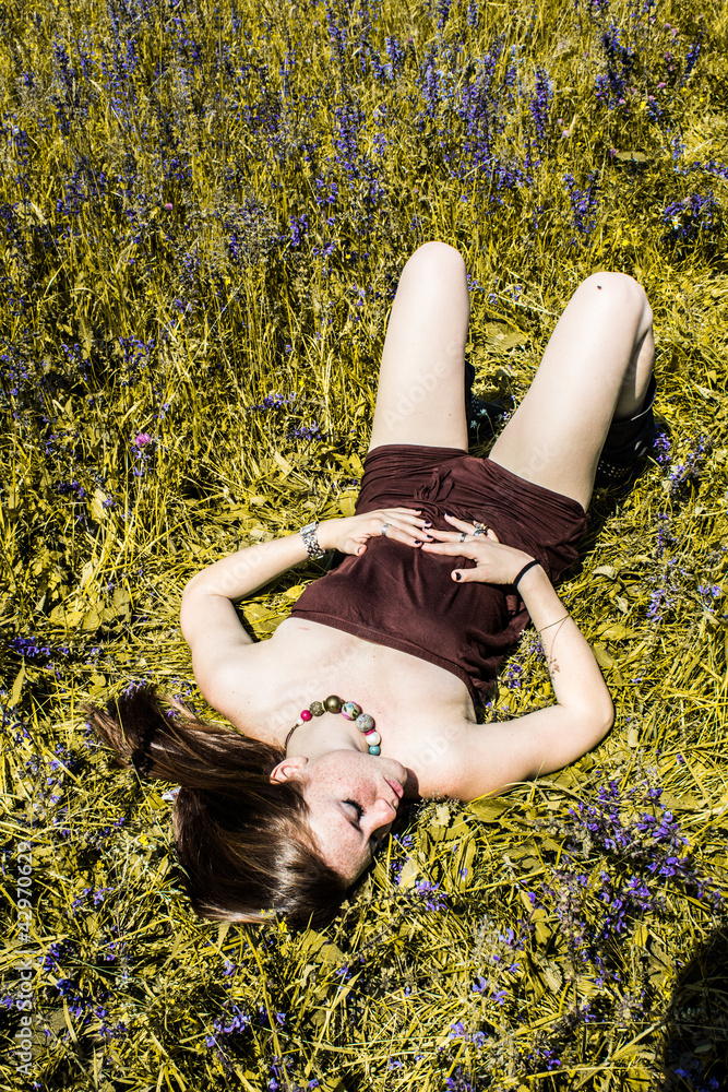 Sleeping Beauty in the Forest