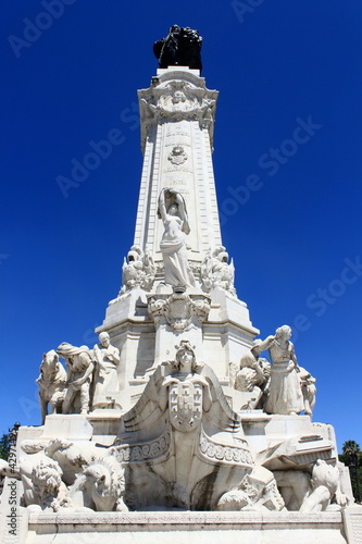 Praca Marques de Pombal in Lisbon, Portugal