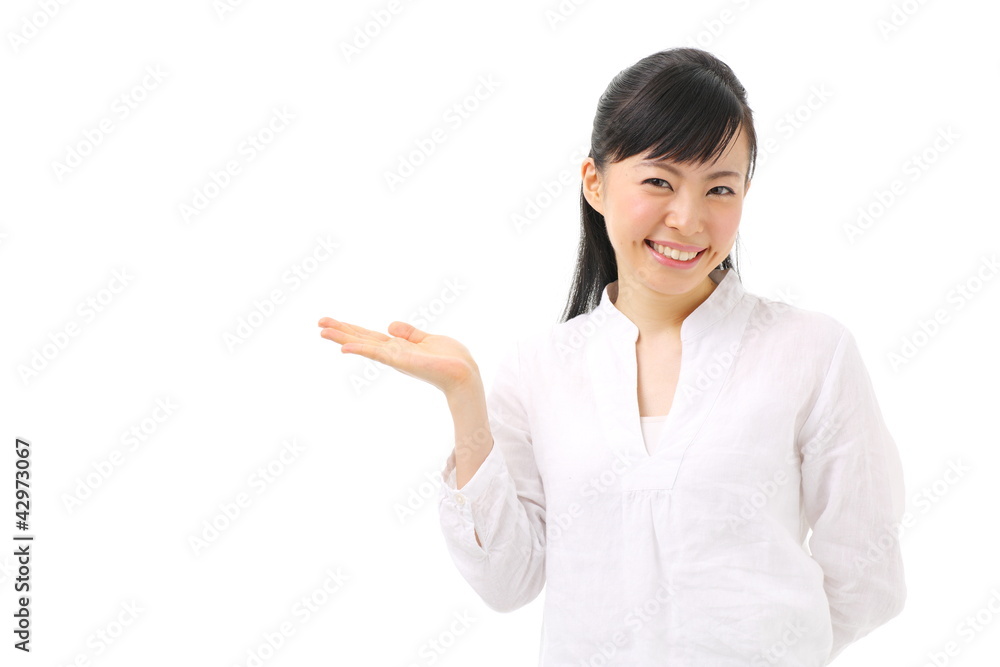 案内・女性 案内・女性