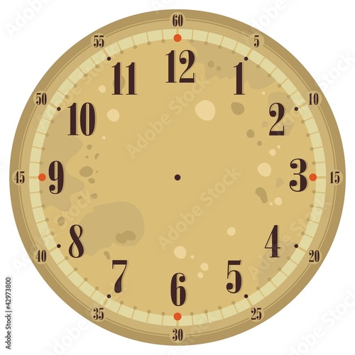 Vintage Clock Face