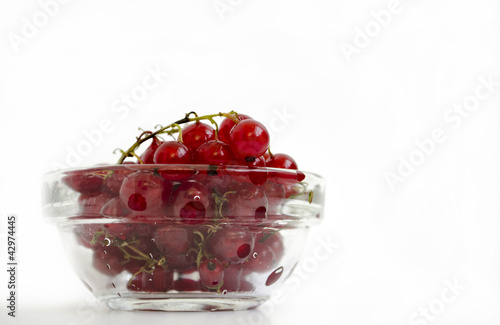 Fotografija currants isolated on white background