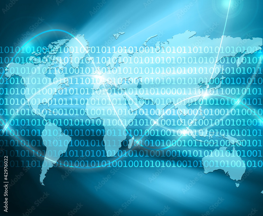 Fototapeta premium Best Internet Concept of global business from concepts series