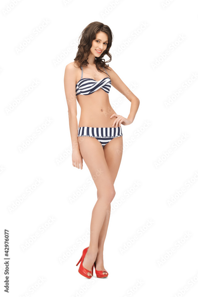 Fototapeta premium beautiful woman in bikini