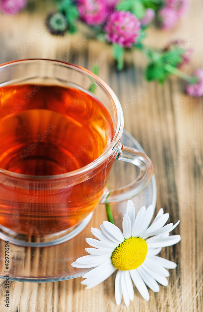 Herbal tea with chamomile Herbal tea with chamomile