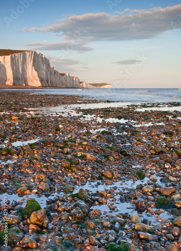 Seven Sisters Cliffs South Downs England landscape