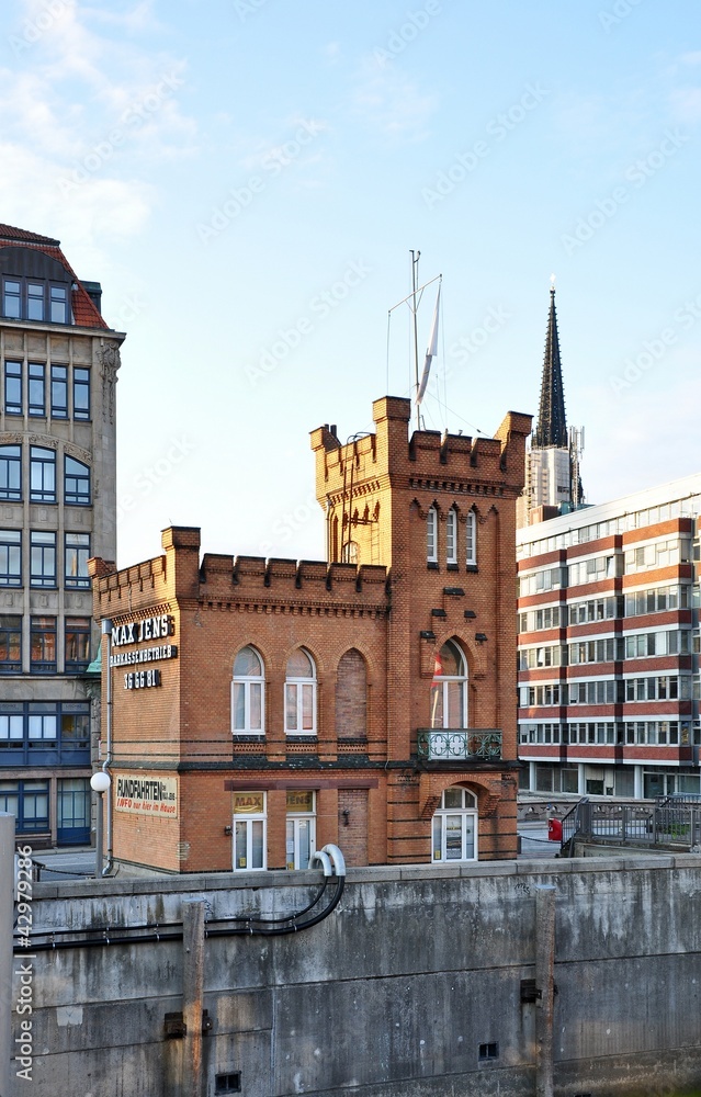 Fototapeta premium Haus in der Speicherstadt