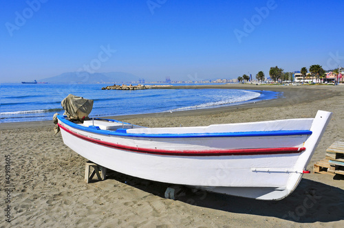 Pedregalejo Beach in Malaga, Spain © nito