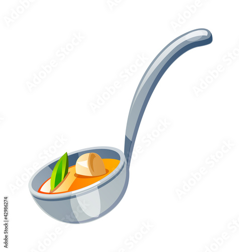 vector icon ladle