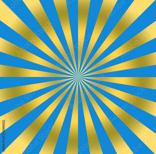 background raggio oro