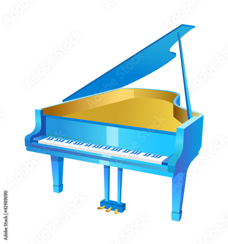 vector icon piano