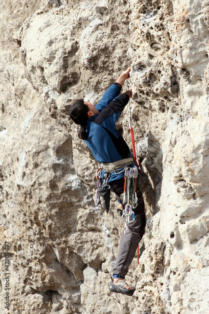 Climbing. Climbing.