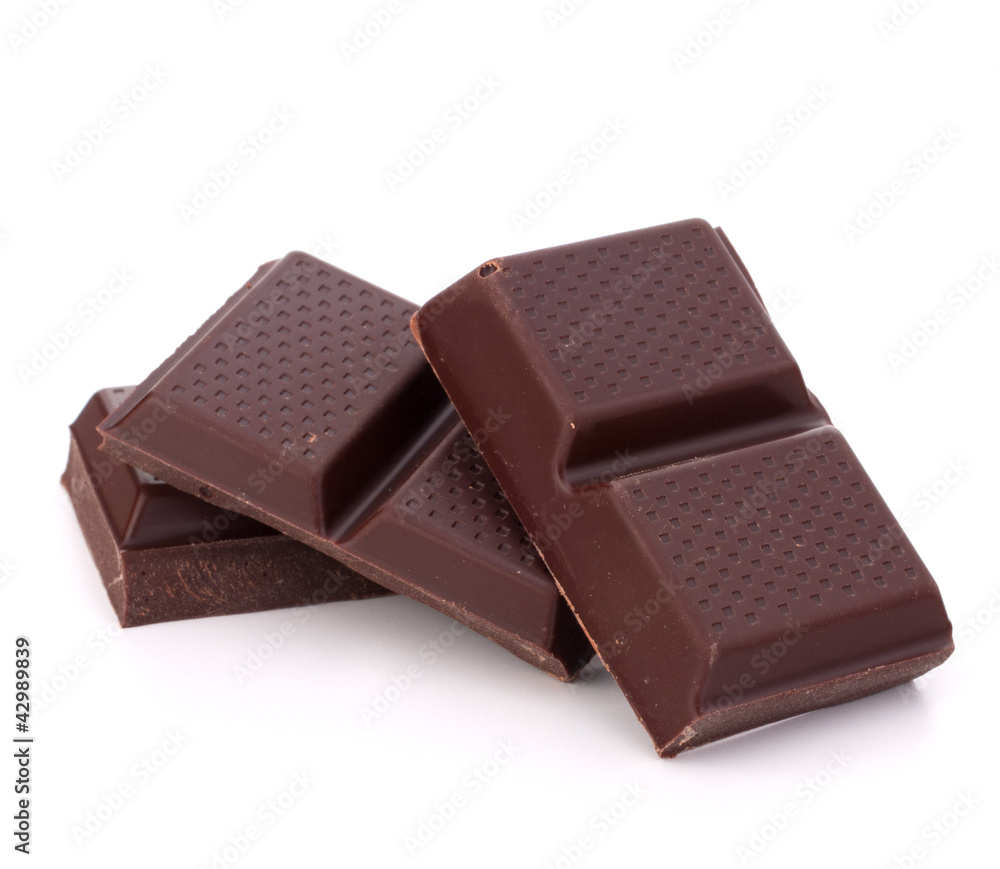 Chocolate bars stack Chocolate bars stack