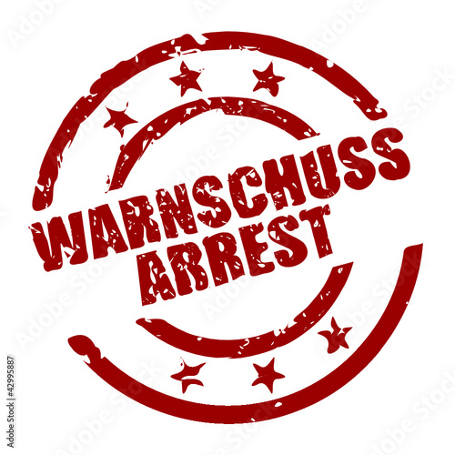 stempel warnschussarrest I