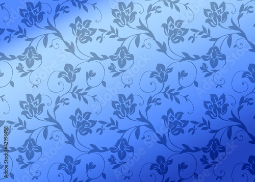 sfondo sfumatura e fiori