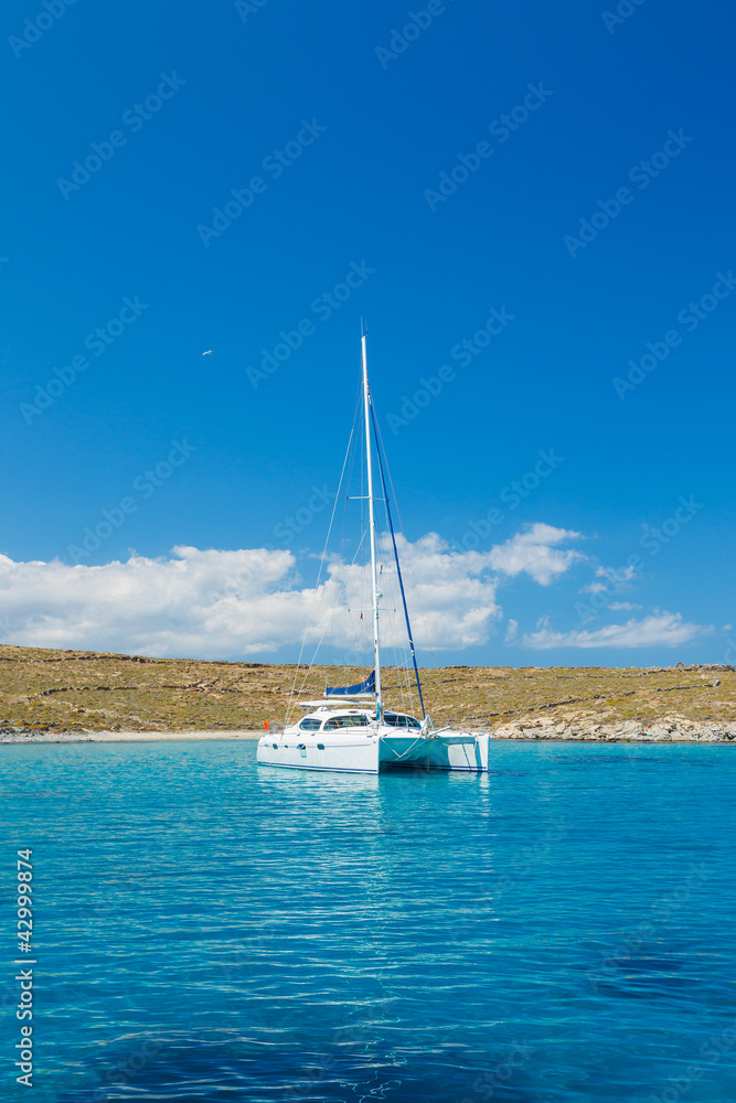 Naklejka premium Sail Boat