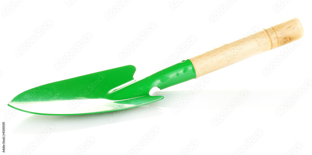 Gardening trowel isolated on white Gardening trowel isolated on white