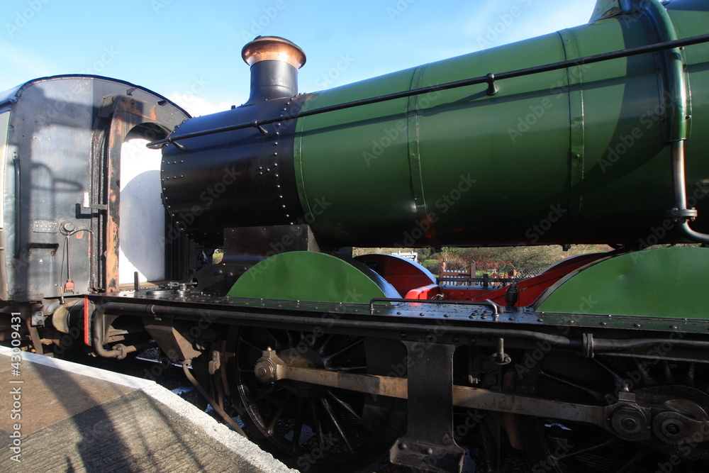 Fototapeta premium steam engine