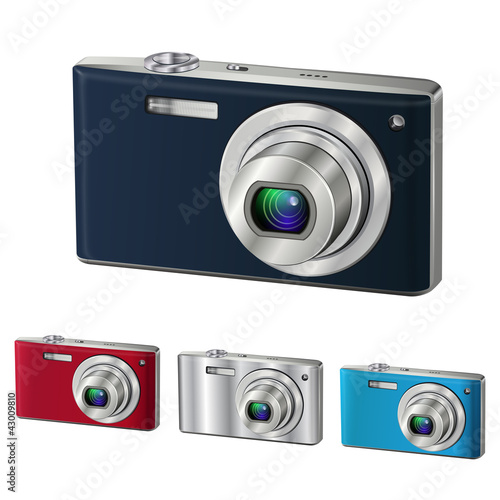 Digital camera isolated