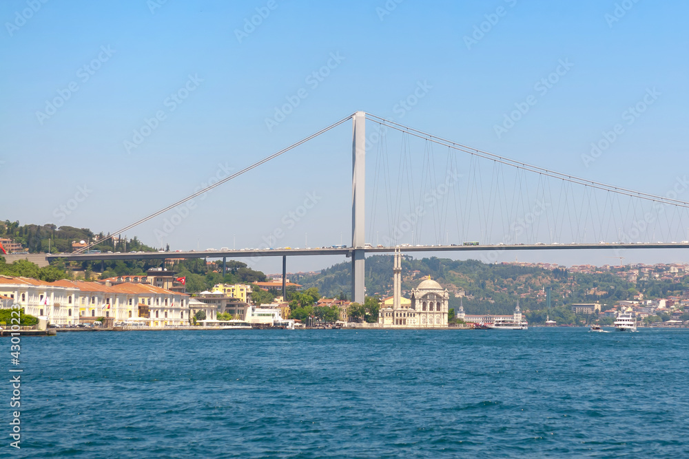 Naklejka premium Ortakoy, Istanbul, Turkey