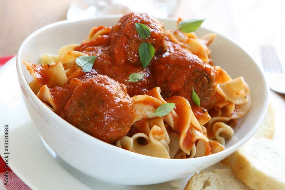Pasta with Meatballs Pasta with Meatballs